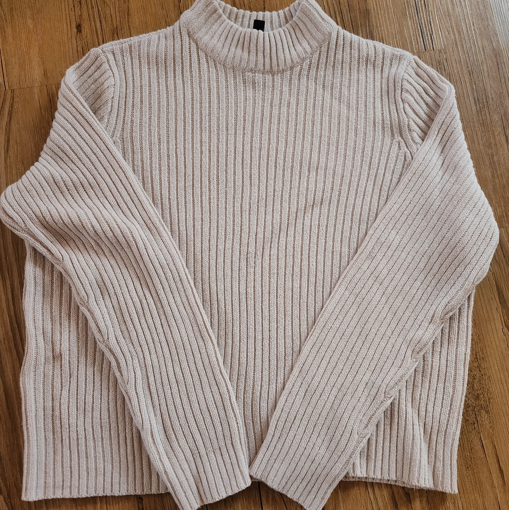 Blush Pink Mockneck sweater